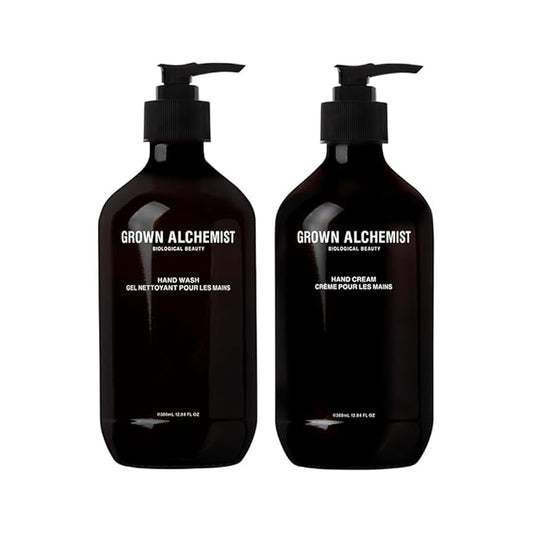 Grown Alchemist Hand Care Kit: Hand Wash & Hand Cream 500mL-VivaGrace Women