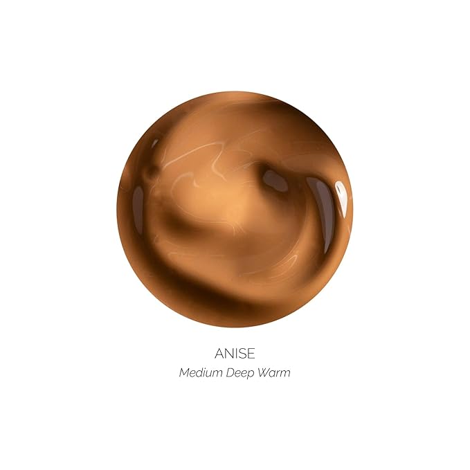 OFIR Skin Satin Medium Coverage Foundation | Buildable, Non-Creasing Finish | Vegan, Cruelty-Free, Paraben-Free Makeup | Blue Light Protection | 1 FL OZ (Anise - Medium Deep Warm)-VivaGrace Women