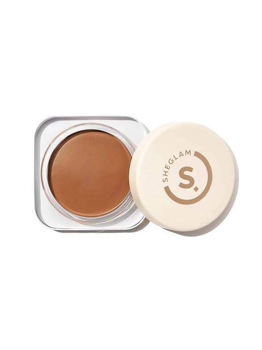 SHEGLAM Hydrating Cream Full Coverage Foundation Balm Long Lasting Concealer Face Foundation for Dry Skin - Truffle-VivaGrace Women