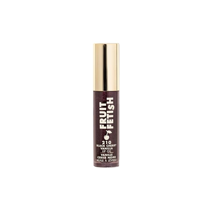 Milani Lip Oil with Vitamin E for Instant Hydration, Fruit Extract Infused Lip Treatment and Moisturizing Lip Gloss - Black Cherry Vanilla-VivaGrace Women