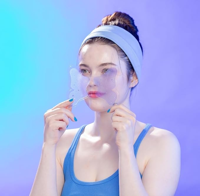 Butterfly Multi Jello Patch morpho blue-VivaGrace Women