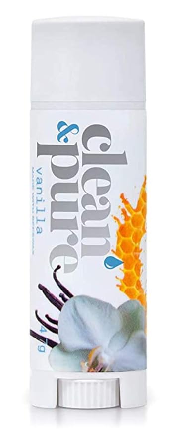 Lip Balm (Vanilla) | Manuka Honey Conditioning Lip Care with 100% All Natural Beeswax and Vitamin E Oil | Flavored Lip Balm for Dry, Chapped Lips | Made in Australia…-VivaGrace Women