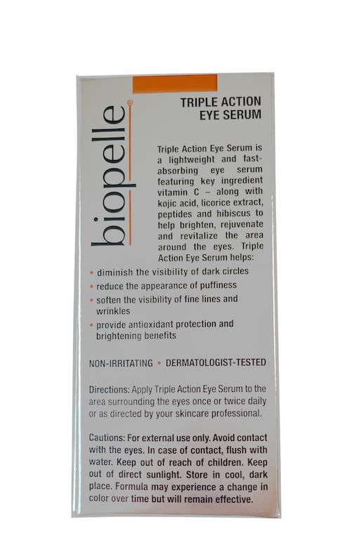 Biopelle Triple Action Eye Serum-VivaGrace Women
