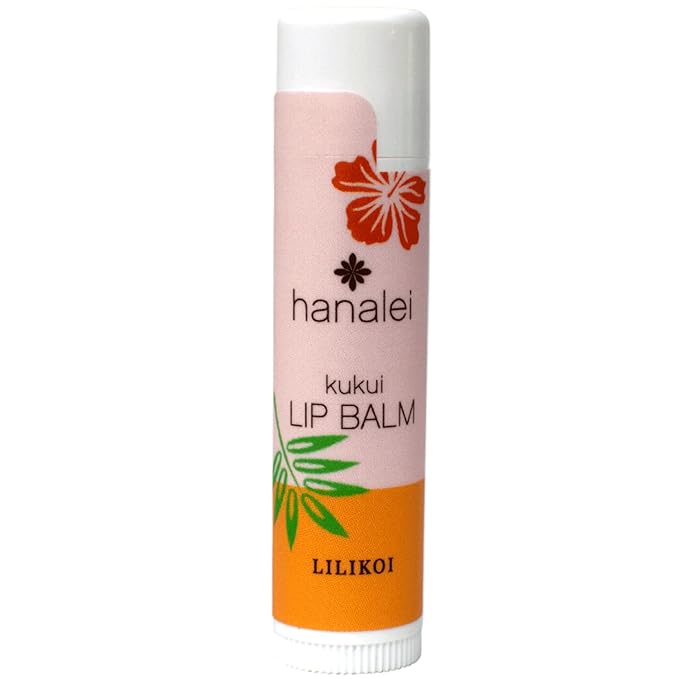 Hanalei Lip Balm and Moisturizer - Natural Kukui Oil and Beeswax Lip Moisturizer to Hydrate and Replenish Dry, Chapped Lips - Made in USA - Lilikoi-VivaGrace Women