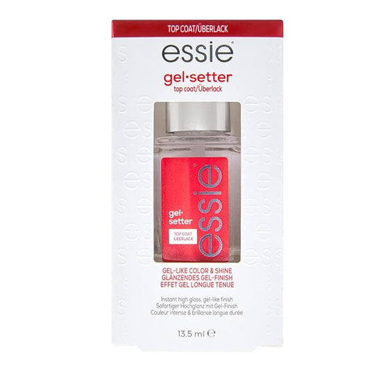 essie Nail Care, 8-Free Vegan, Gel Setter Top Coat, gel-like finish nail polish, 0.46 fl oz-VivaGrace Women