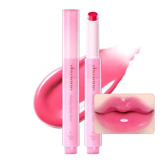 Dasique Melting Candy Balm (#07 Cherry Fizz) | Glossy Balm | Moisturizing | For dry Lips | Vegan-VivaGrace Women
