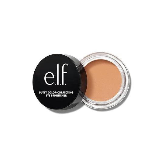 e.l.f. Putty Color-Correcting Eye Brightener, Under-eye Brightener & Primer Reduces Appearance Of Dark Circles, Vegan & Cruelty-Free, Light/Medium-VivaGrace Women