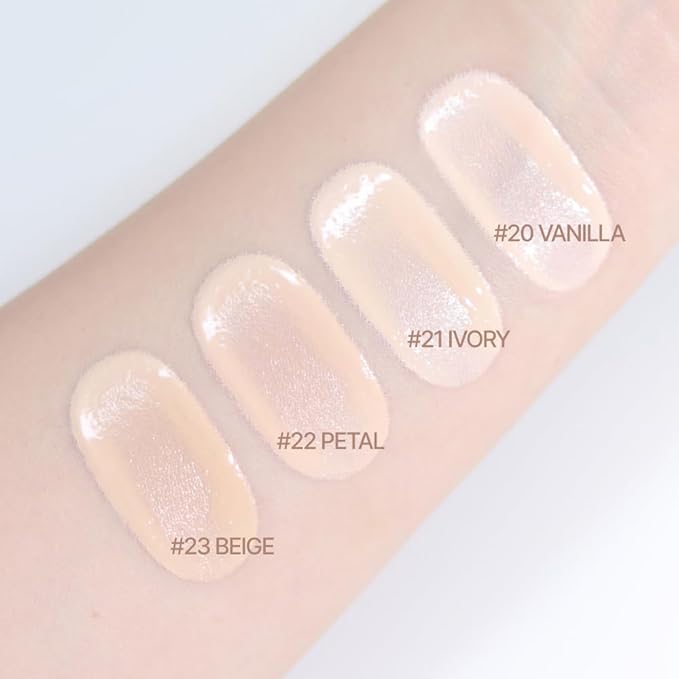Espoir Be Velvet Fluid Foundation #21 Ivory 1.05oz | Luxurious Velvet Finish | Thin, Dense Coverage Matte Foundation | Long-Lasting Hydrated Radiance Liquid Foundation | Korean makeup Foundation-VivaGrace Women