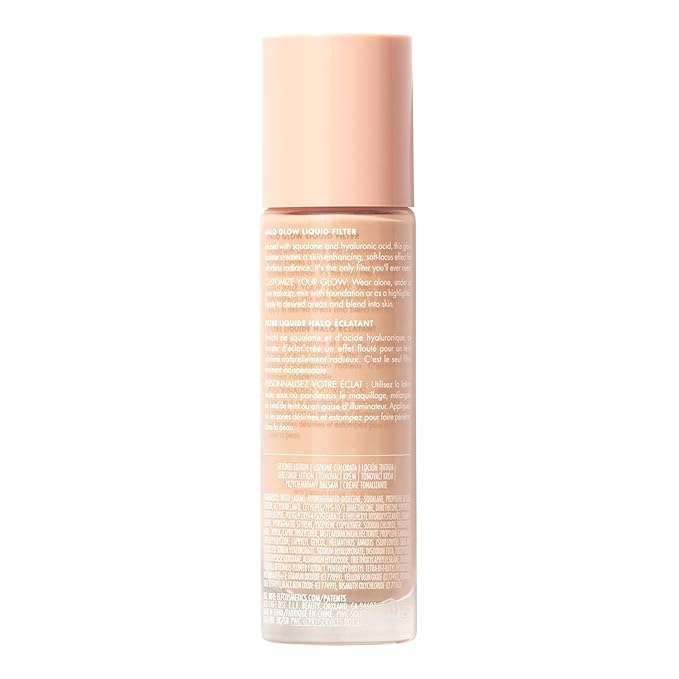 e.l.f. Halo Glow Liquid Filter, Complexion Booster For A Glowing, Soft-Focus Look, Infused With Hyaluronic Acid, Vegan & Cruelty-Free, 1 Fair-VivaGrace Women