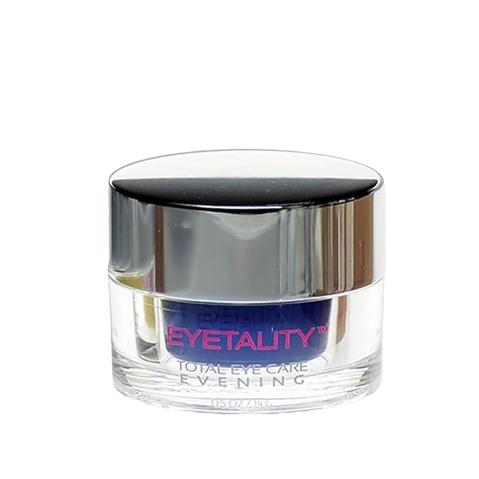 Serious Skincare - Eyetality PM Total Eye Care - Evening Night Eye Cream with Lash Boosting Peptides for Thicker, Longer Lashes - 0.5 oz.-VivaGrace Women