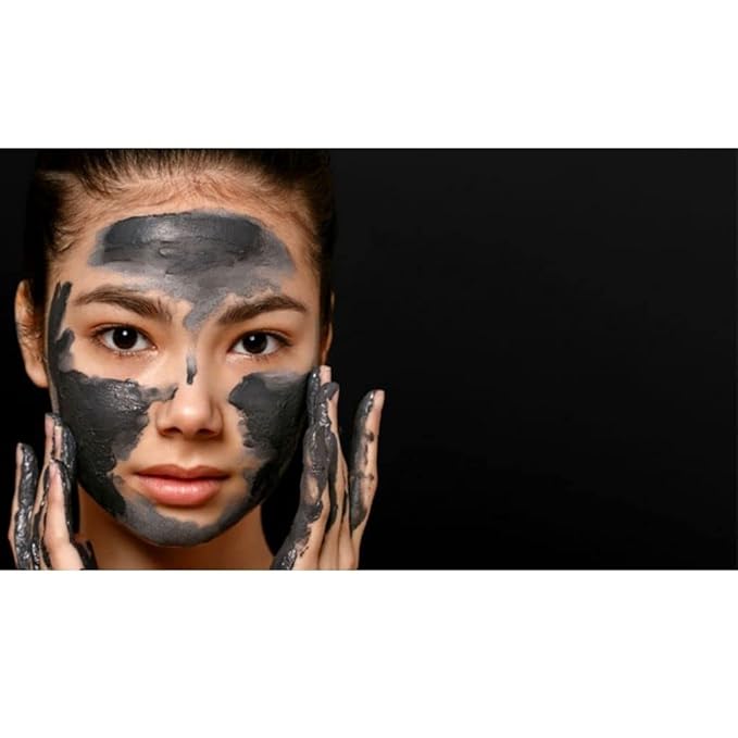 Clay, Dead Sea Mud & Charcoal Gel Face Mask Trio With Applicator, Deep cleansing Clay and Mask Applicator, Facial Therapy PH Balanced Hypo-allergenic-VivaGrace Women