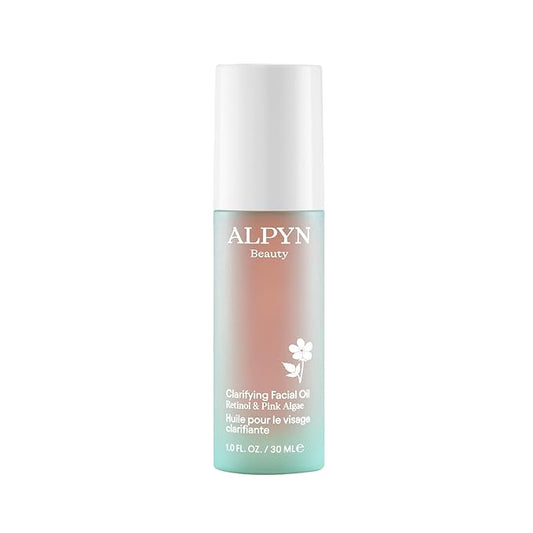 ALPYN Clarifying Facial Oil with Retinol & Pink Algae | Clear Congestion, Smooth Fine Lines, Improve Texture & Glow | 1 Fl Oz / 30 ml-VivaGrace Women