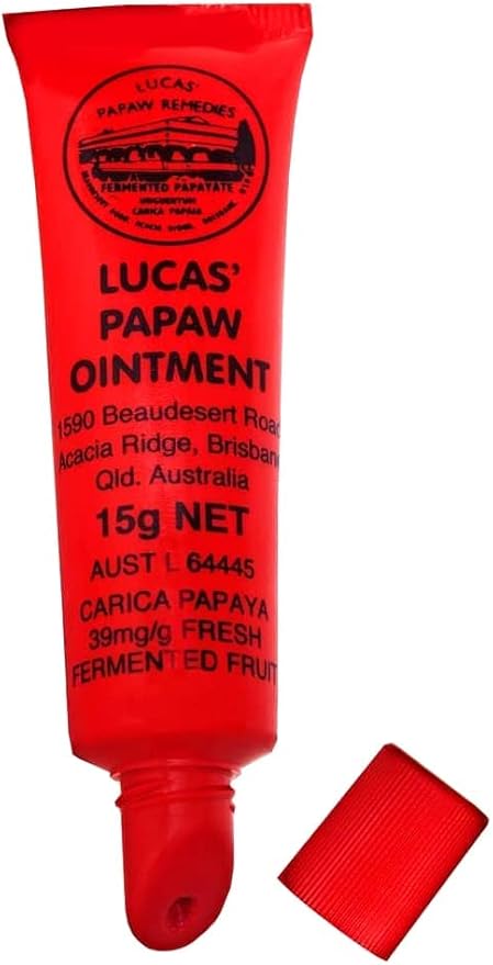 Lucas Papaw Ointment 15g Tube with lip applicator - TWIN Pack for value by Lucas Remedies-VivaGrace Women