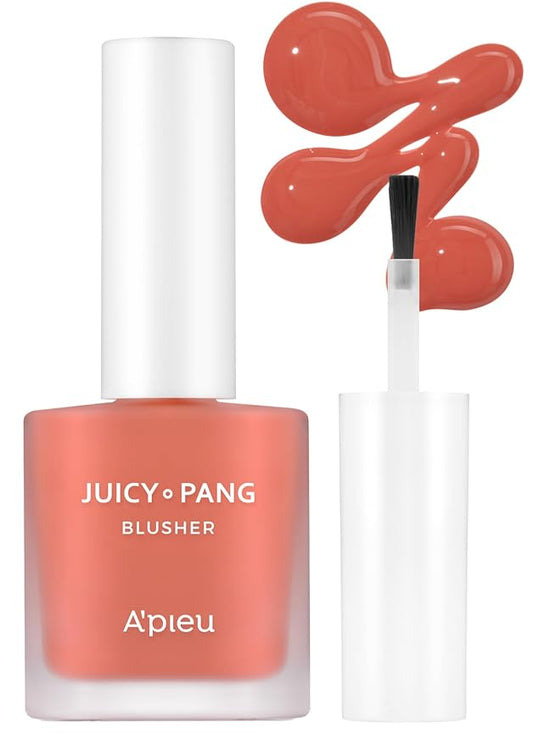 A'PIEU JUICY-PANG WATER BLUSHER (CR02 - Do You Like Persimmon?) Korean Liquid Blush For Cheeks K Beauty Makeup-VivaGrace Women