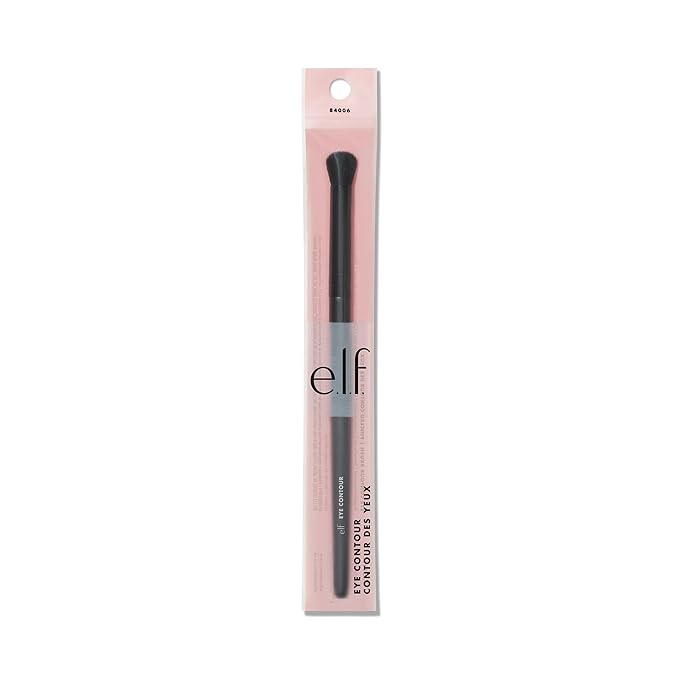 e.l.f. Eye Contour Brush, Absorbent Brush With Soft, Synthetic Bristles For Providing Extra Definition, Vegan & Cruelty-Free-VivaGrace Women