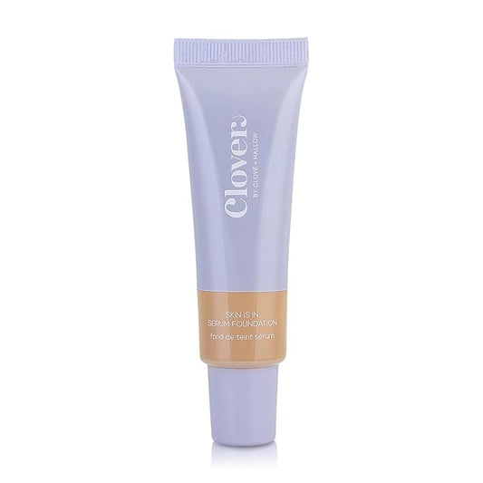 Clover Skin Is In Serum Foundation | Hydrating Face Serum, Lightweight Foundation, Cruelty-Free & Vegan | With Squalane And Sunflower Seed Wax | 30 ml - Shade 05 (Light)-VivaGrace Women