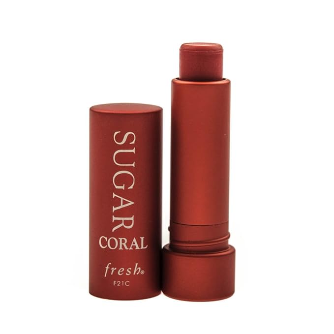 Fresh Sugar Lip Treatment SPF 15, Coral, 0.15 Ounce-VivaGrace Women