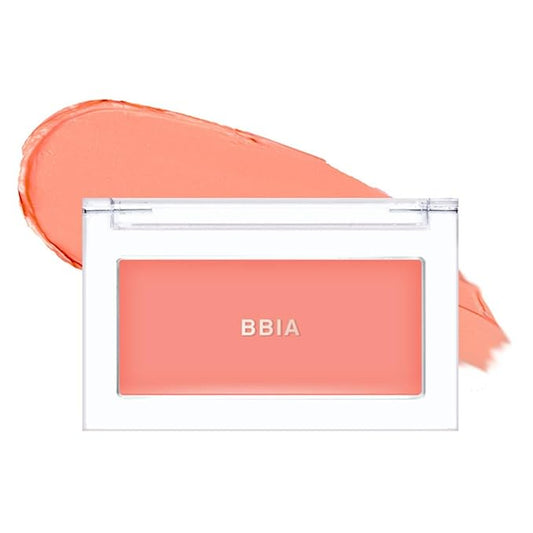 BBIA Ready To Wear Downy Cheek Cream Blush 8 Color - Creamy Blendable & Buildable Blush Dewy Texture & Matte Finish High Pigment Longlasting Lightweight Natural Face Makeup, 0.12oz (05 DOWNY CORAL)-VivaGrace Women