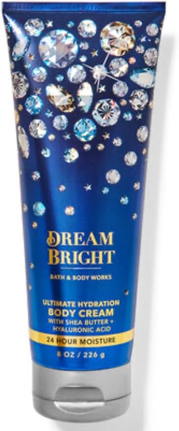 Bath & Body Works - 3 Piece Bundle - Spray - Body Cream - Shower Gel - Full Size and Gift Bag HELLO GORGEOUS (Dream Bright)-VivaGrace Women