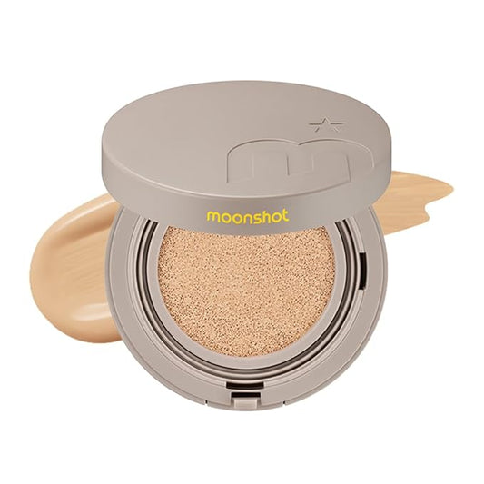 MOONSHOT KOREA Conscious Fit Cushion Foundation Medium Coverage, Long-Lasting & Buildable Foundation For A Smooth, Satin Finish, Vegan & Cruelty-Free,k-beauty (23N Cosmic Beige, Conscious Fit Cushion)-VivaGrace Women