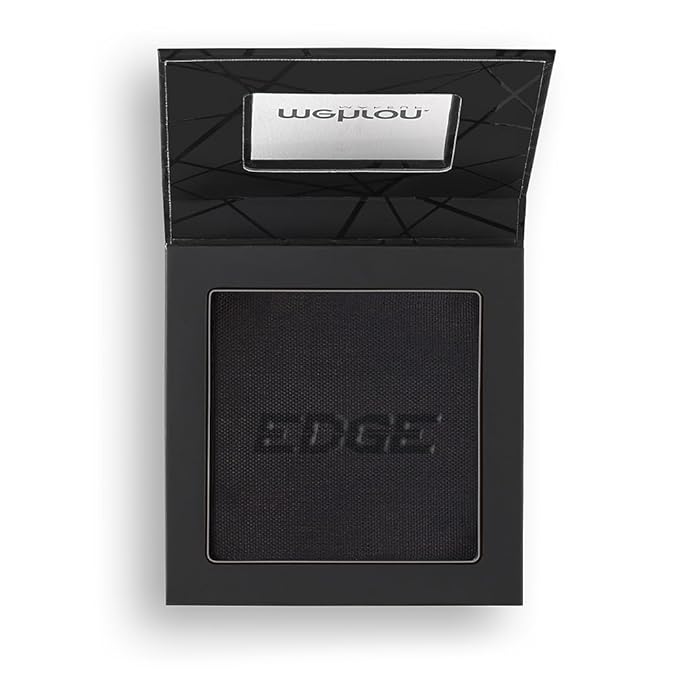 Mehron EDGE Face & Body Paint| Professional Water-Activated Face Paint Makeup | Made in the USA | For Cosplay, Halloween, & SFX (Black)-VivaGrace Women