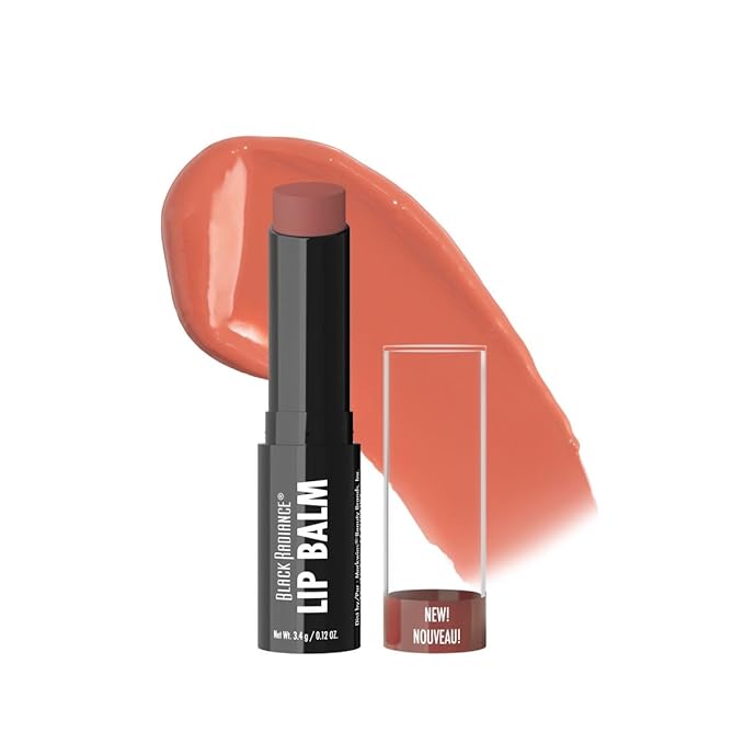 Black Radiance Beyond A Pout Plumping Lip Balm, Moisturizes & Conditions with a Blend of Botanical Oils & Hyaluronic Acid For a Glossy Finish, Vegan, Cruelty-Free - Kissable-VivaGrace Women