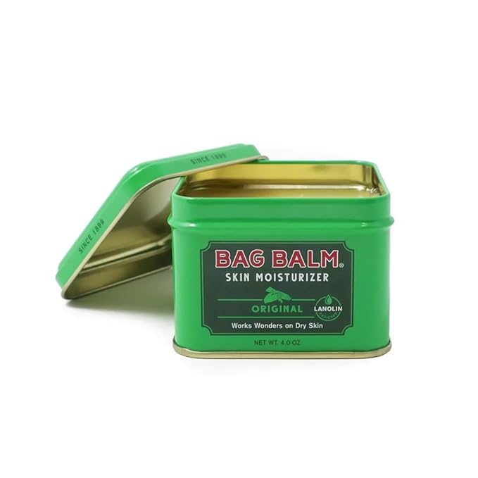 Bag Balm Vermont's Original for Dry Chapped Skin Conditions - Hand & Body (4 Ounce (Pack of 3))-VivaGrace Women