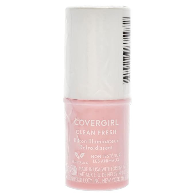 COVERGIRL COVERGIRL clean fresh cooling glow stick, pink thrill, 1 count, 0.25 Ounce-VivaGrace Women