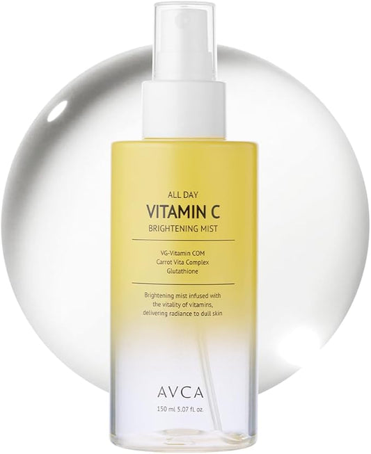 AVCA Vitamin C Face Mist – Hydrating & Brightening Spray for Glowing Skin (5.07oz)-VivaGrace Women