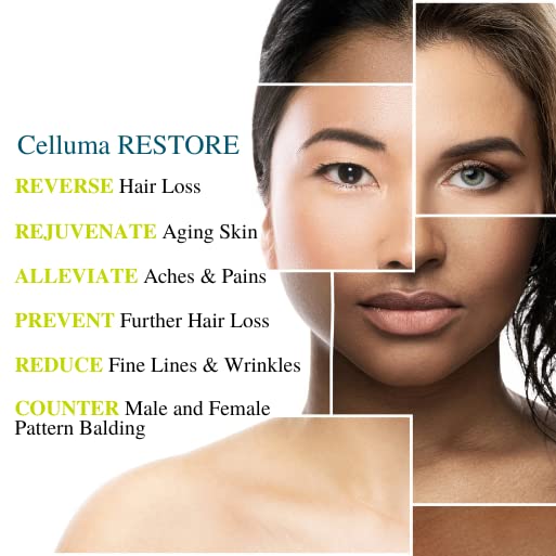 Celluma Restore | The Ultimate Red Light Therapy Device with FDA-Cleared Hair Regrowth, Anti-Aging, and Pain Relief Settings-VivaGrace Women