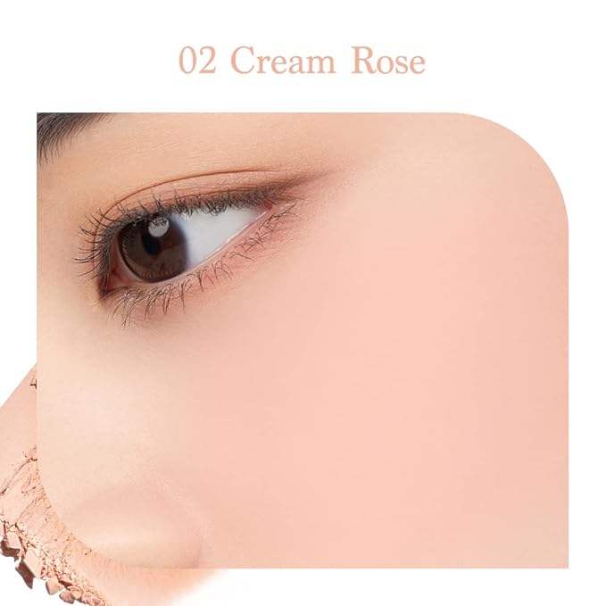Dasique Blending Mood Cheek #01 Warm Blending l Cruelty-Free l 4 Blendable Shades in Lightweight, Long-lasting, Smooth Powder-VivaGrace Women