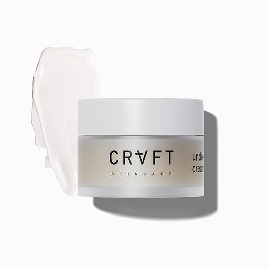CRVFT Under Eye Cream | Brighten Dark Circles/Reduce the Appearance of Puffy Eyes | Peppermint Scented w/Caffeine | 30-Day Supply [.25 ounces]-VivaGrace Women