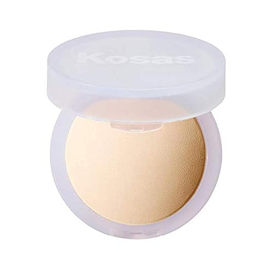 Kosas Cloud Set Face Setting Powder | Smoothing Shine Control, Soft, Sheer Setting Translucent Makeup Finish, Portable & Long-Lasting (Sheer Light)-VivaGrace Women