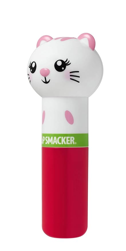 Lip Smacker Lippy Pals Kitten, Flavored Moisturizing & Smoothing Soft Shine Lip Balm, Hydrating & Protecting Fun Tasty Flavors, Cruelty-Free & Vegan - Kitten Water-Meow-lon-VivaGrace Women