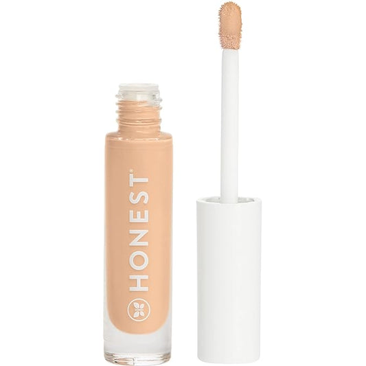 Honest Beauty Fresh Flex Concealer with Niacinamide + Vitamin E + Hyaluronic Acid | Vegan + Cruelty free | Cream, 0.17 fl oz-VivaGrace Women