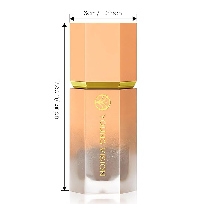 Liquid Contour Stick Makeup - Cream Face Contour Wand with Cushion Applicator, Natural Matte Long Lasting Creamy Bronzer Contour, Lightweight Silky Blendable (#02 SOFT TAN)-VivaGrace Women