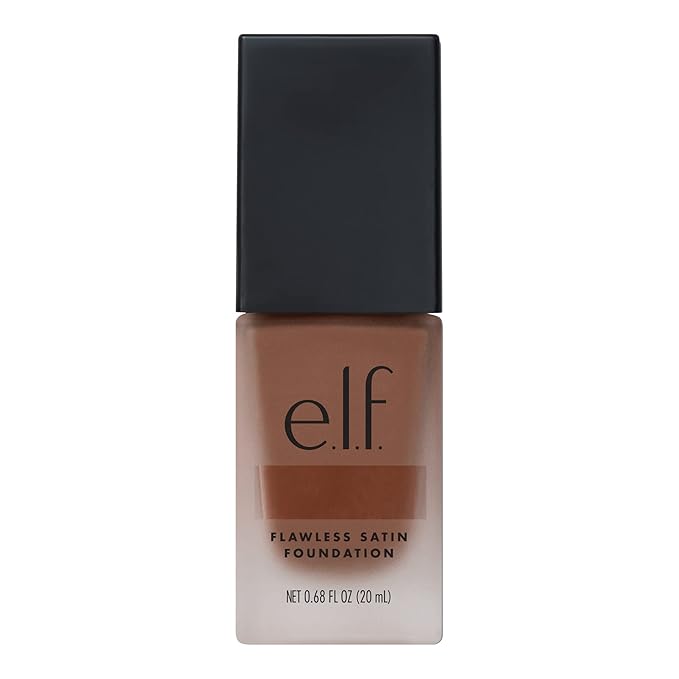 e.l.f. Flawless Finish Foundation, Lightweight & Medium Coverage, Semi-Matte Finish, Spice, 0.68 Fl Oz (20mL)-VivaGrace Women