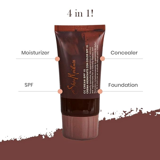 Shea Moisture CC Cream SPF 15 - Deep-VivaGrace Women