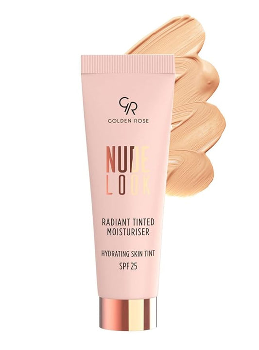 Golden Rose Nude Tinted Moisturizer For Face Tone Smart Sunscreen SPF 25 (FAIR TINT)-VivaGrace Women