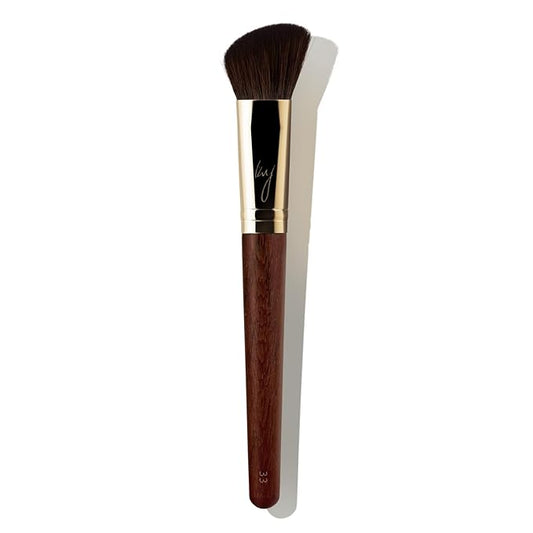 [SOO ADOR] BY MAENG #33 Highlighter & Powder Brush - Multi-Functional Brush for Flawless Highlighting and Setting | Designed by K-Pop Makeup Artist Maeng | Makeup Brush Powder Brush-VivaGrace Women