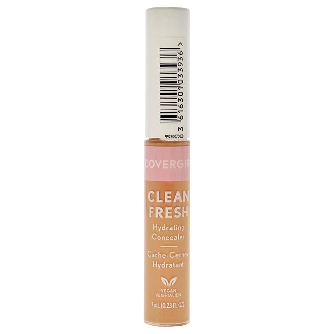 COVERGIRL Clean Fresh Hydrating Concealer, Medium Tan, 0.23 Fl Oz-VivaGrace Women