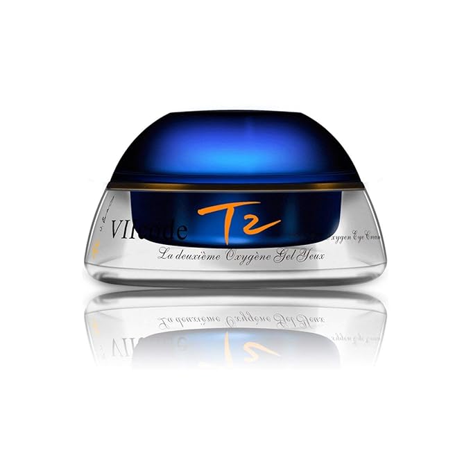 T2 O3.0 Oxygen Eye Cream For Dark Circles Puffiness Wrinkles Fine Lines Firmness Bags Crow's Feet 5 ml-VivaGrace Women