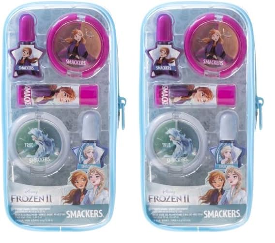 Lip Smacker Disney Frozen II Pouch Makeup Set And Bag For Girls (Pack of 2)-VivaGrace Women