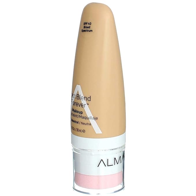 Almay Best Blend Forever Foundation, Neutral, 1 fl. oz., SPF 40 Broad Spectrum-VivaGrace Women