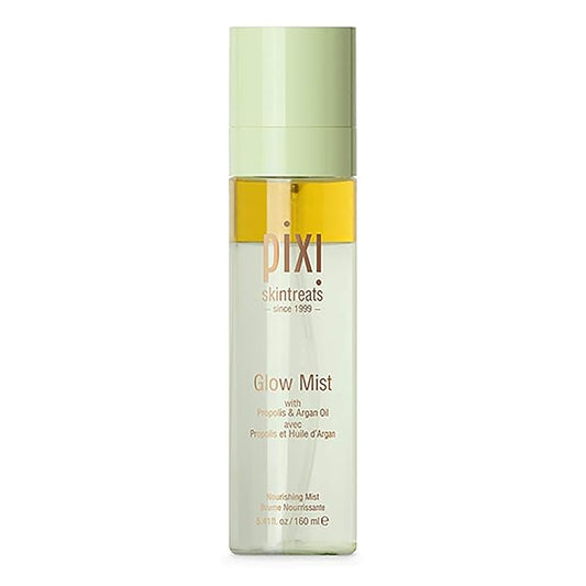 Pixi Beauty Glow Mist | All-Over Mist For Luminous Complexion | Set & Refresh Makeup | Hydrate Skin With 21 Natural Oils, 160ml-VivaGrace Women