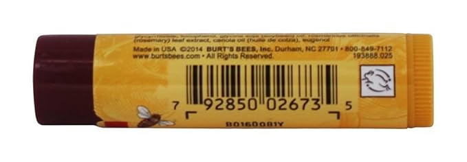 Burts Lip Balm Wild Cherr Size .15z Burts Lip Balm Wild Cherry .15z (Pack of 4)-VivaGrace Women