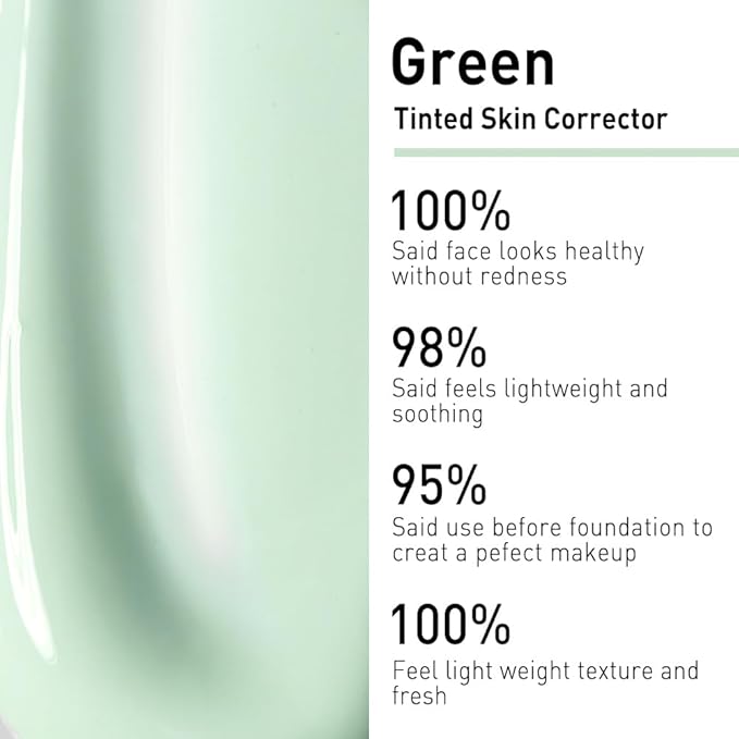 CATKIN Tinted Face Makeup Primer Base for Even Skin Tone, Color Neutralizing, Redness Reduction, Pore Blurring, Infused with Hyaluronic Acid, Soothing and Calming for Sensitive Skin-VivaGrace Women