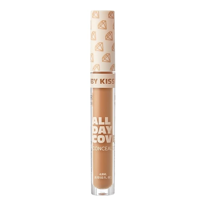 Ruby Kisses All Day Concealer Lightweight Full Coverage Multi-Use Concealer 0.13 Fl Oz (Classic Tan)-VivaGrace Women