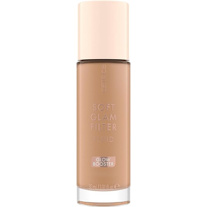 Catrice | Soft Glam Filter Fluid | Luminous Make Up Base & Highlighter for Radiant Complexion | With Vitamin E & Squalene | Vegan & Cruelty Free (30 | Medium)-VivaGrace Women