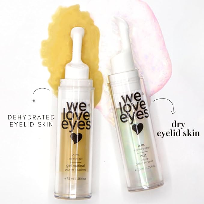 We Love Eyes - P.M. Eyelid Butter - Night time eye cream to lock moisture in while you sleep. Improve fine lines, dark circles, & puffy eyes while asleep-VivaGrace Women